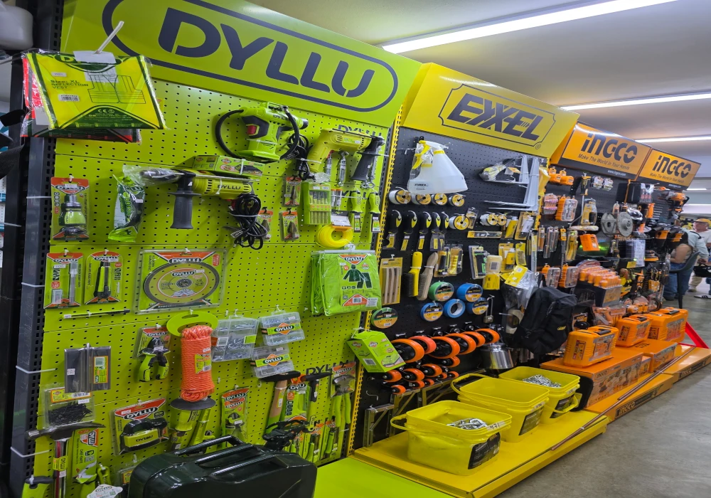 Herramientas exhibición